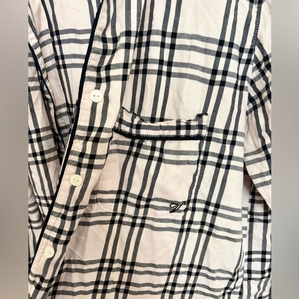 Victoria's Secret Plaid Sleepshirt - Picture 2 of 5